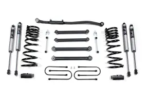 BDS690FS | BDS Suspension 3 Inch Lift Kit For Ram 2500 (2003-2013) / 3500 (2003-2012) 4WD | Diesel | Rear Axle 4 Inch, Fox 2.0 Performance Series Shocks