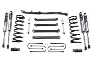 BDS692FS | BDS Suspension 3 Inch Lift Kit For Ram 2500 (2003-2013) / 3500 (2003-2012) 4WD | Gas | Rear Axle 4 Inch, Fox 2.0 Performance Series Shocks