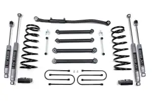 BDS692H | BDS Suspension 3 Inch Lift Kit For Ram 2500 (2003-2013) / 3500 (2003-2012) 4WD | Gas | Rear Axle 4 Inch, NX2 Nitro Series Shocks