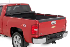 Rough Country - 42207650 | Rough Country Soft Roll Up Bed Cover For Chevrolet Silverado / GMC Sierra 1500/2500HD/3500HD (2007-2014) | 6' 7" Bed - Image 2