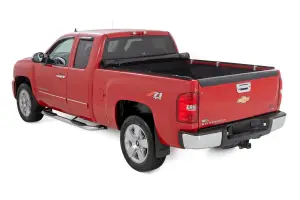 Rough Country - 42207650 | Rough Country Soft Roll Up Bed Cover For Chevrolet Silverado / GMC Sierra 1500/2500HD/3500HD (2007-2014) | 6' 7" Bed - Image 3