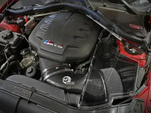 aFe Power - 51-31662-C | AFE Power Black Series Stage-2 Carbon Fiber Cold Air Intake System w/ Pro DRY S Filter 2008-2013 M3 (E90/92/93) V8-4.0L S65 - Image 2