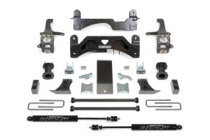 FTSK7009M | Fabtech 6 Inch Basic System With Coilover Spacers and Stealth Rear (2007-2015 Tundra 2WD/4WD)