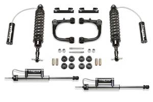 FTSK7036DL | Fabtech 3 Inch UCA System With DLSS 2.5 Resi Coilovers and Rear DLSS Resi (2005-2014 Toyota Tacoma 2WD/4WD | 6 Lug)