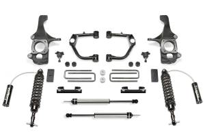 Fabtech Motorsports - FTSK7051DL | Fabtech 4 Inch UCA Kit With Ball Joints and DLSS 2.5 Resi Coilovers and Rear DLSS (2016-2021 Tundra 2WD/4WD) - Image 1