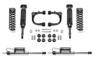 Fabtech Motorsports - FTSK7079DL | Fabtech 3 Inch UCA System With DL 2.5 Resi Coilovers and Rear DL Resi (2010-2024 4 Runner 4WD without KDSS) - Image 1