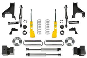 FTSK9011DL | Fabtech 1.5 Inch Coil Assist Kit With B6 Bilstein and Auxiliary 2.25 DLSS KIT (2015-2021 Sprinter 3500 4WD)