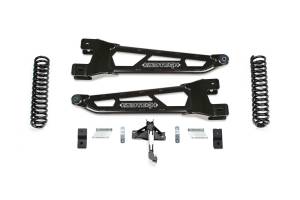 Fabtech Motorsports - K2400 | Fabtech 2.5 Inch Radius Arm Kit with Front Shock Extensions (2023-2024 F250, F350 Super Duty 4WD Diesel) - Image 1