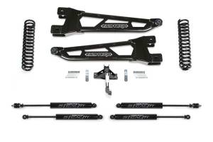 Fabtech Motorsports - K2401M | Fabtech 2.5 Inch Radius Arm Kit with Stealth Shocks (2023-2024 F250, F350 Super Duty 4WD Diesel) - Image 1