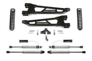 K2402DL | Fabtech 2.5 Inch Radius Arm Kit with Dirt Logic Resi Shocks (2023-2024 F250, F350 Super Duty 4WD Diesel)