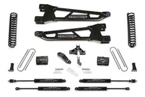 K2429M | Fabtech 6 Inch Radius Arm Kit with Stealth Shocks (2023-2024 F450, F450 Super Duty 4WD Diesel)