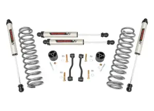 Rough Country - 78470 | Rough Country 2.5 Inch Leveling Kit With Coil Springs For Jeep Gladiator JT 4WD (2024-2024) | V2 Monotube Shocks - Image 1