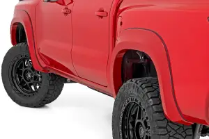 Rough Country - S-N12200-RCGB | Rough Country Sport Fender Flares For NIssan Frontier 2/4WD (2022-2024) | Gloss Black - Image 3