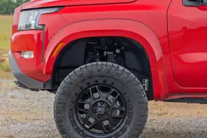 Rough Country - S-N12200-RCGB | Rough Country Sport Fender Flares For NIssan Frontier 2/4WD (2022-2024) | Gloss Black - Image 12