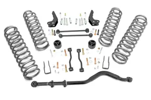 78800 | Rough Country 3.5 Inch Lift Kit With Coil Springs For Jeep Wrangler JL 4WD (2024-2024) | Gas | No Shocks