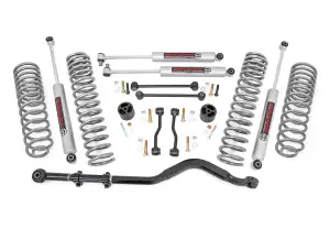 78930 | Rough Country 3.5 Inch Lift Kit With Coil Springs For Jeep Wrangler JL 4WD (2024-2024) | Gas | Premium N3 Shocks