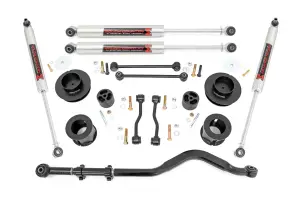 78740 | Rough Country 3.5 Inch Lift Kit With Spacers For Jeep Wrangler JL 4WD (2024-2024) | M1 Monotube Shocks