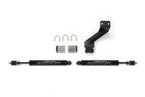 FTS8047 | Fabtech Dual Stealth Steering Stabilizer (2014-2022 Ram 2500 4WD | 2013-2018 Ram 3500 4WD)