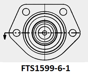 FTS1599-6-1 | Fabtech Replacement Ball Joint for Fabtech Lift Kits (1999-2006 Silverado, Sierra 1500 2WD | 2007-2018 Silverado, Sierra 1500 2WD/4WD Forded Steel Arms | 2019-2024 Ranger 4WD)