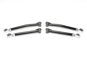 FTS24128 | Fabtech Short Arm Front & Rear lower Links with 5 Ton Joints (2007-2018 Wrangler JK 4WD)