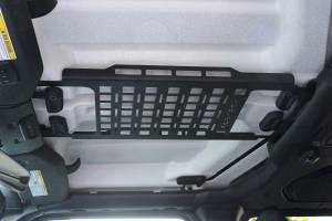 Fabtech Motorsports - FTS24307 | Fabtech Overhead Molle Rack (2018-2023 Wrangler JL 4WD | 2020-2023 Gladiator JT 4WD) - Image 3