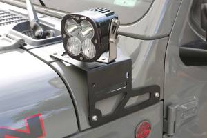 Fabtech Motorsports - FTS24269 | Fabtech Fixed Cowl Light Mount (2018-2023 Wrangler JL 4WD | 2020-2023 Gladiator JT 4WD) - Image 2