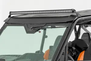 Rough Country - 93180 | Rough Country Forward Facing 40 Inch LED Light Bar For Polaris RZR XP 4 1000 (2024-2024) | Black Light Series - Image 2