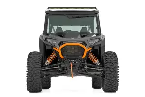 Rough Country - 93180 | Rough Country Forward Facing 40 Inch LED Light Bar For Polaris RZR XP 4 1000 (2024-2024) | Black Light Series - Image 3