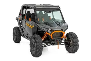 Rough Country - 93180 | Rough Country Forward Facing 40 Inch LED Light Bar For Polaris RZR XP 4 1000 (2024-2024) | Black Light Series - Image 5