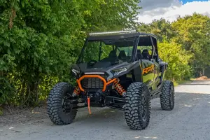 Rough Country - 93180 | Rough Country Forward Facing 40 Inch LED Light Bar For Polaris RZR XP 4 1000 (2024-2024) | Black Light Series - Image 10