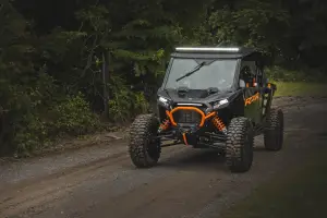 Rough Country - 93180 | Rough Country Forward Facing 40 Inch LED Light Bar For Polaris RZR XP 4 1000 (2024-2024) | Black Light Series - Image 11