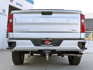 aFe Power - 49-44144-P | AFE Power Large Bore HD 3 Inch 409 Stainless Steel DPF Back Exhaust System With Polish Tip For Chevrolet Silverado / GMC Sierra 1500 (2023-2024) | Duramax - Image 6