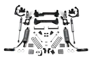 BDS149FDSC | BDS Suspension 7 Inch Lift Kit With Fox 2.5 Coil Over Conversion For Chevrolet Silverado / GMC Sierra 2500HD 2WD (2001-2010) | Carrier Above Crossmember