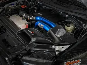 aFe Power - 51-73120-L | AFE Power Momentum XP Cold Air Intake System w/ Pro DRY S Filter Blue 2017-2020 F150 Pickup, Raptor V6-3.5L (tt) - Image 4