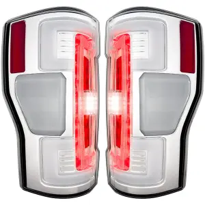 Recon Truck Accessories - 264299LEDCL | Recon (Replaces OEM LED) Tail Lights OLED in Clear (2017-2019 F250, F350 Super Duty) - Image 5