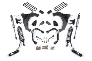 BDS723FDSC | BDS Suspension 3 Inch Lift Kit With Fox 2.5 Coil Over Conversion Chevrolet Silverado / GMC Sierra 2500 HD / 3500 HD 4WD Diesel (2011-2019) | Rear Lift Block Kit With Factory Overload, Fox 2.0 Performance Series Shocks