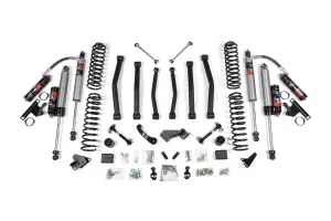 BDS1413FPE | BDS Suspension 4.5 Inch Lift Kit For Jeep Wrangler JK 4 Door (2007-2011) | Sway Bar Link Disconnects, Fox 2.5 Performance Elite Shocks