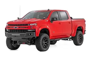 Rough Country - 14009 | Rough Country OV2 Running Boards Side Step Bars For Crew Cab Chevrolet Silverado / GMC Sierra 1500/2500 HD (2019-2024) - Image 3