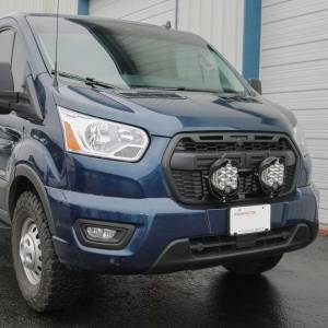 Van Compass - 4078 | Van Compass Floating Light Mount (2013-2024 Transit 2WD/4WD | Standard Grille) - Image 2