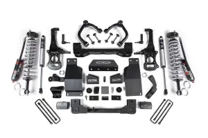 BDS1802FPE | BDS Suspension 4 Inch Lift Kit With Fox 2.5 Performance Elite Coil Over For Chevrolet Silverado / GMC Sierra 1500 4WD Diesel (2019-2024) | Rear Fox 2.0 Performance Series Shock