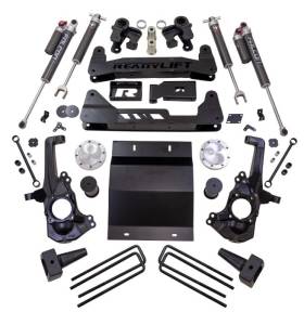 ReadyLIFT Suspensions - 42-30640 | ReadyLift 6 Inch MAX2.1 Suspension Lift Kit with Falcon 2.1 Shocks (2020-2024 Silverado, Sierra 2500 HD, 3500 HD 2WD/4WD) - Image 2