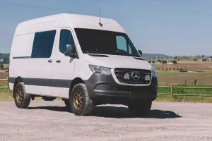 Van Compass - 7176-LM-NS | Van Compass Stage 5 System 2 Inch Lift (2019-2024 Sprinter 2500 2WD | Under 8500 LBS) - Image 2