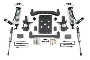 BDS186FDSC | BDS Suspension 4 Inch Lift Kit With Fox 2.5 Coil Over For Chevrolet Silverado / GMC Sierra 1500 (2007-2013) | Rear Lift 5 Inch Block Kit, Fox 2.5 Coil Over Shocks With DSC Adjuster