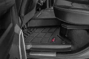 Rough Country - SM31430 | Rough Country Sure Fit Floor Mats For Crew Cab Ram 2500 / 3500 2WD/4WD (2019-2024) | Front & Rear, Front Row Bucket Seats - Image 4