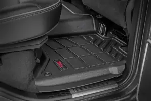 Rough Country - SM31430 | Rough Country Sure Fit Floor Mats For Crew Cab Ram 2500 / 3500 2WD/4WD (2019-2024) | Front & Rear, Front Row Bucket Seats - Image 5