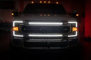 Rough Country - 70990 | Rough Country Grille Mount 30 inch DRL LED Light Kit For Ford F-250 / F-350 Super Duty (2017-2022) - Image 4