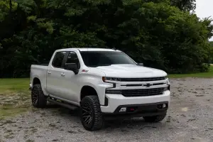 Rough Country - HS10010 | Rough Country Hood Scoop Chevrolet Silverado 1500 (2019-2024) | Flat Black - Image 5