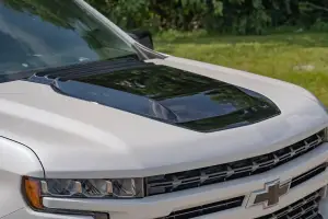 Rough Country - HS10010-G1C | Rough Country Hood Scoop Chevrolet Silverado 1500 (2019-2024) | Overcast - Image 8