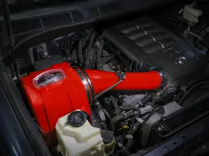 aFe Power - 51-76003-R | AFE Power Momentum GT Cold Air Intake System Red w/ Pro DRY S Filter 2007-2021 Tundra V8-5.7L - Image 4