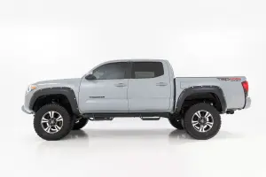 Rough Country - F-T11621A | Rough Country Pocket Fender Flares For Toyota Tacoma 2/4WD | 2016-2023 | Flat Black - Image 2